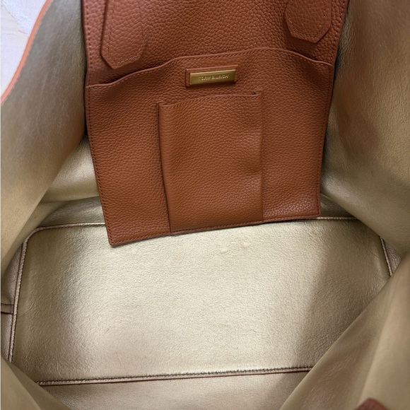 Tory Burch Tan Brown Leather Tote - Picture 5 of 12